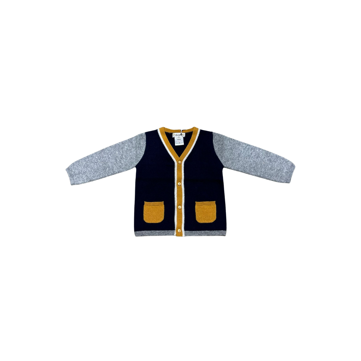 Les Lutins Knit Colorblock Cardigan | Tuesday's Child