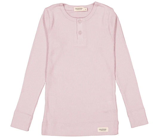 Mar Mar LS Ribbed Henley Top