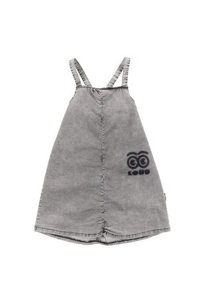 Loud Apparel Sleevless Denim Learn Dress | Tuesday's Child