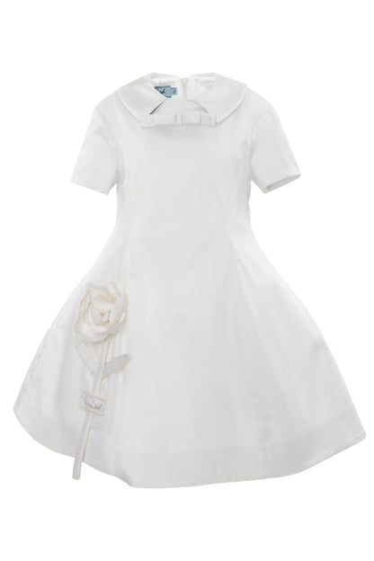 Mimisol Long Redingote Cotton Dress