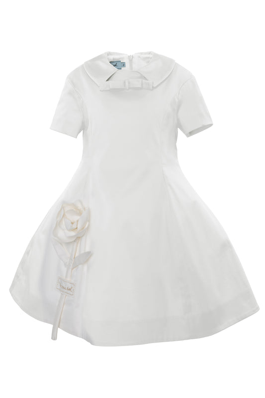 Mimisol Long Redingote Cotton Dress