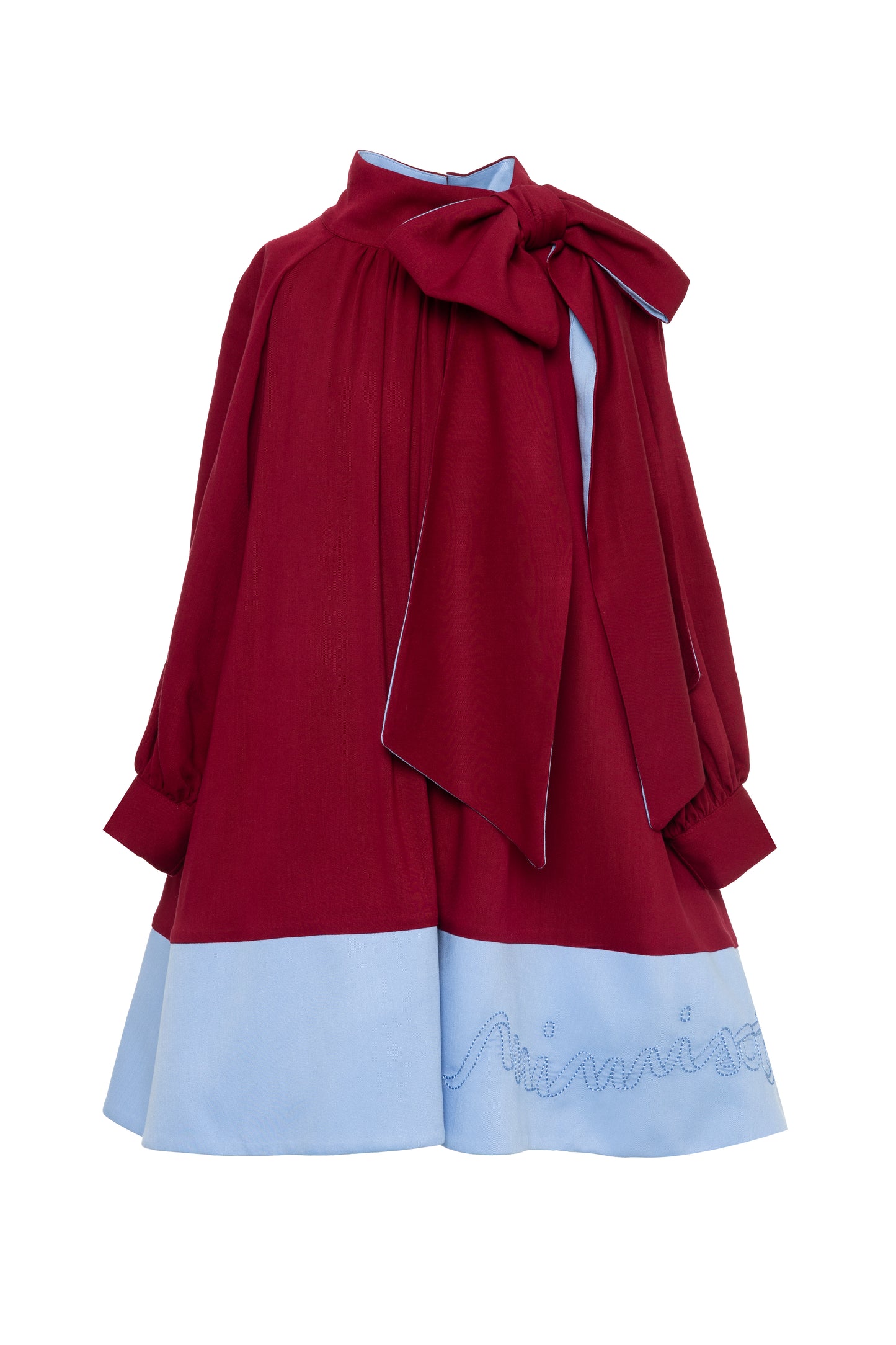 Mimisol Logo Embroidered Vaiella Dress