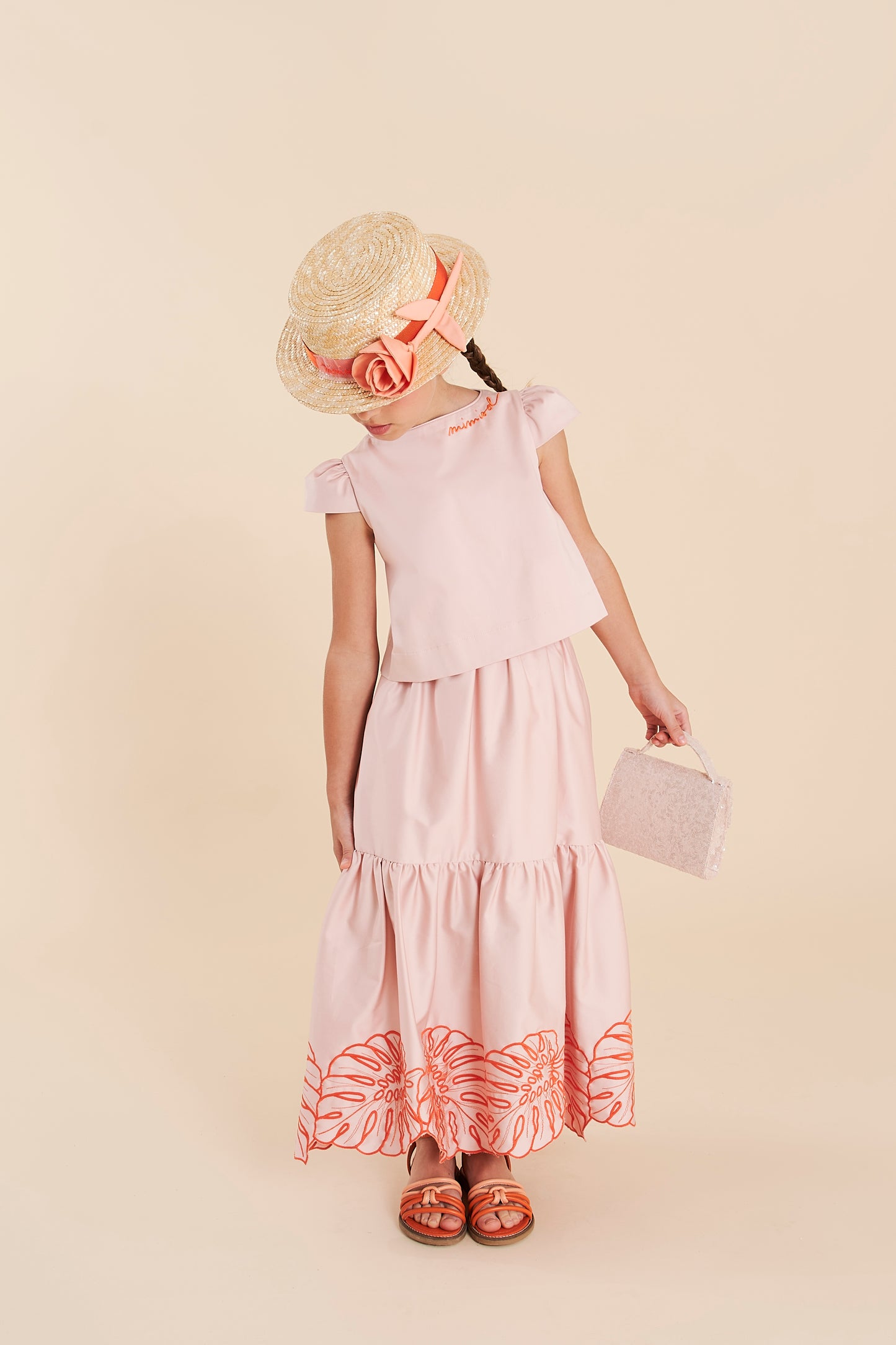 Mimisol Embroidered Cotton Set
