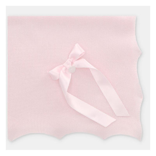Martin Aranda Knitted Blanket w/ Bow