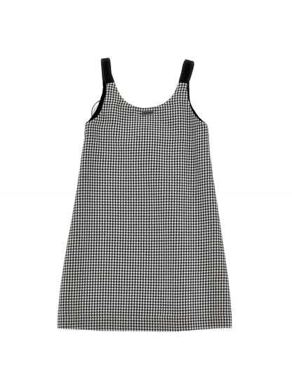 Monnalisa Sleeveless Herringbone Dress | Tuesday's Child