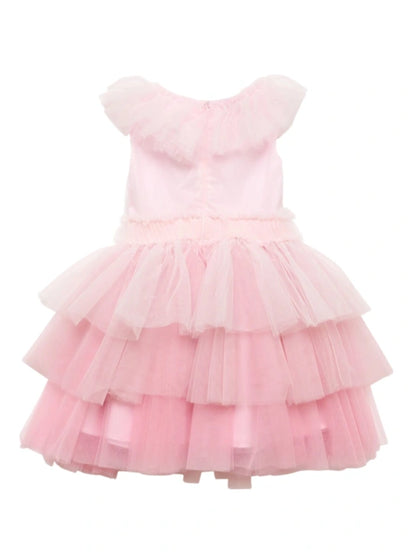 Monnalisa Tiered Tulle Dress