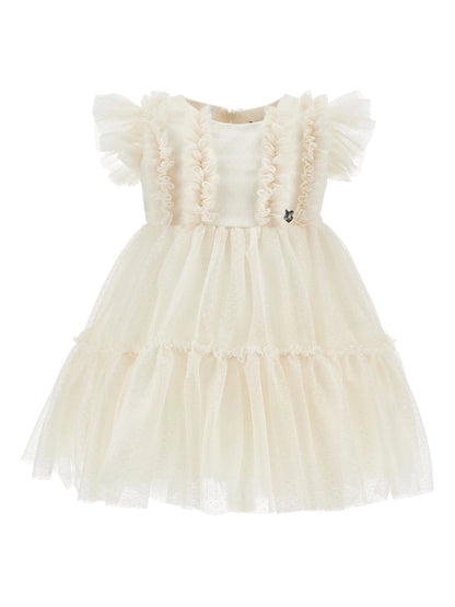 Monnalisa Baby Ruffle Tulle Dress | Tuesday's Child
