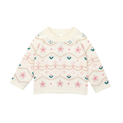 Tun Tun Knit Garden Sweater & Legging Outfit