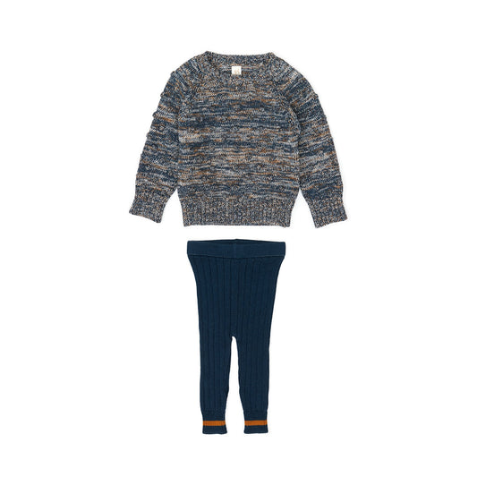 Tun Tun Jo Sweater & Knitted Legging Outfit
