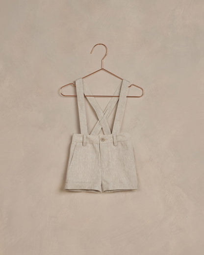 Noralee Linen Suspender Shorts