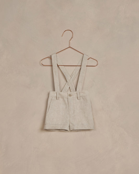 Noralee Linen Suspender Shorts