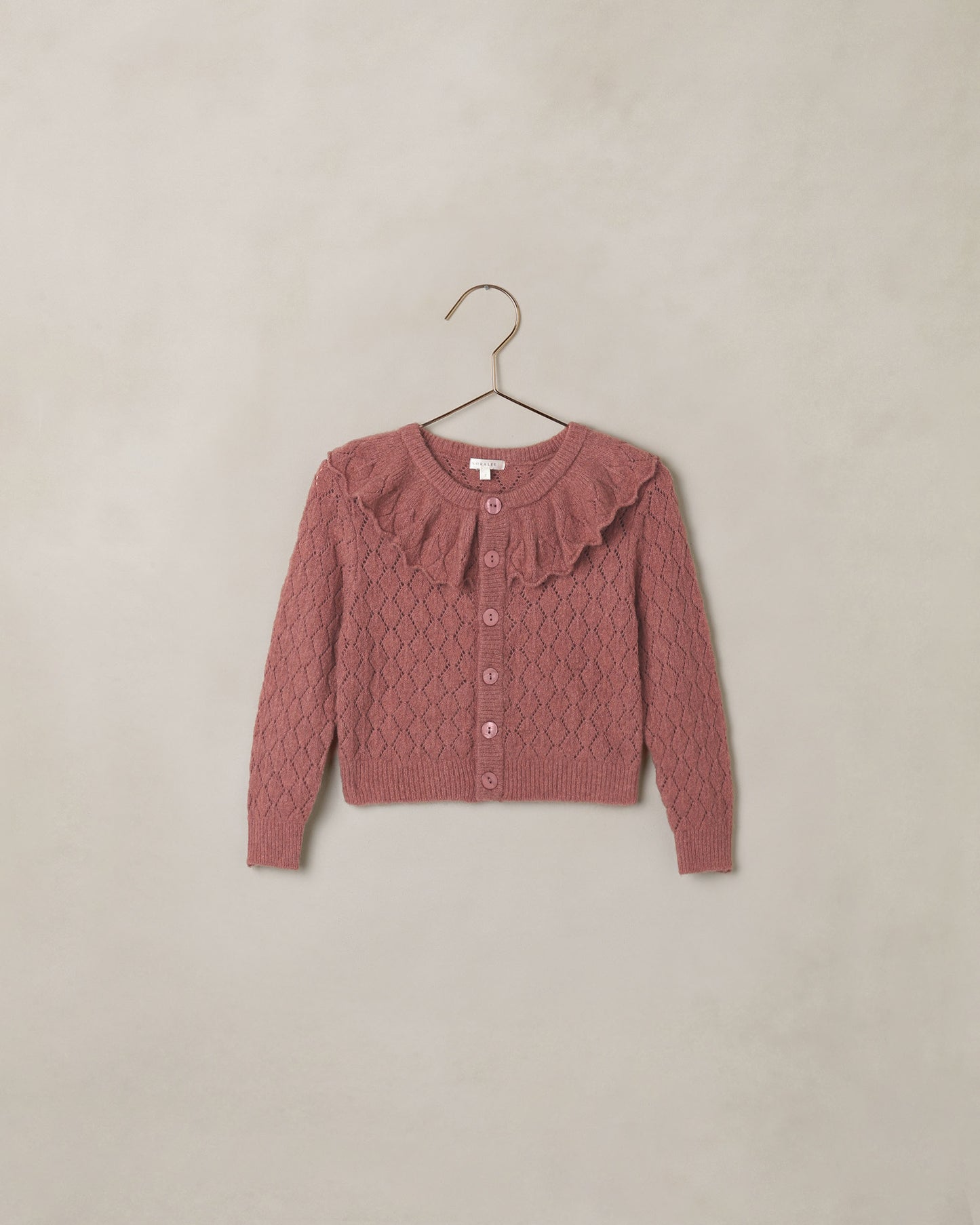 Noralee Ruffle Cardigan Sweater