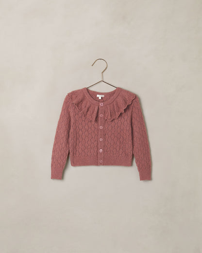 Noralee Ruffle Cardigan Sweater