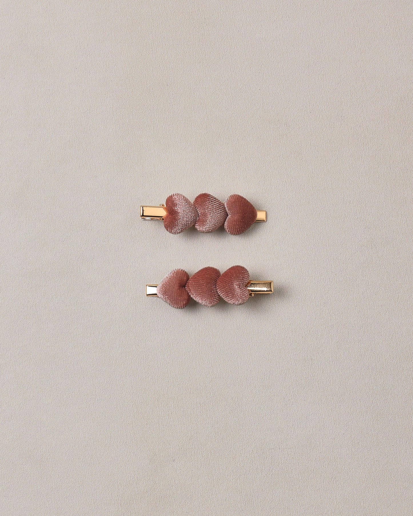 Noralee Velvet Heart Clips