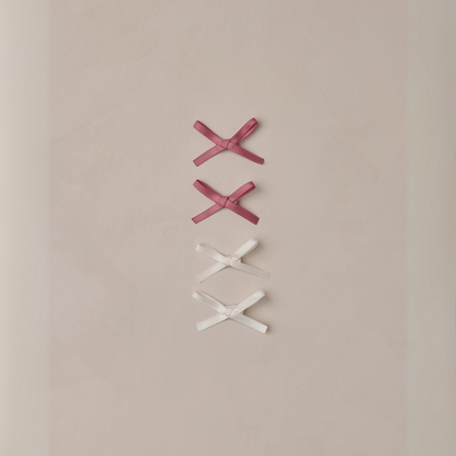 Noralee Mini Satin Bows Set | tuesday's child