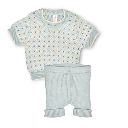 Tun Tun Knit Oscar Top & Short Outfit