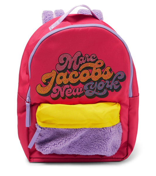 Little Marc Jacobs Shimmer Logo Backpack