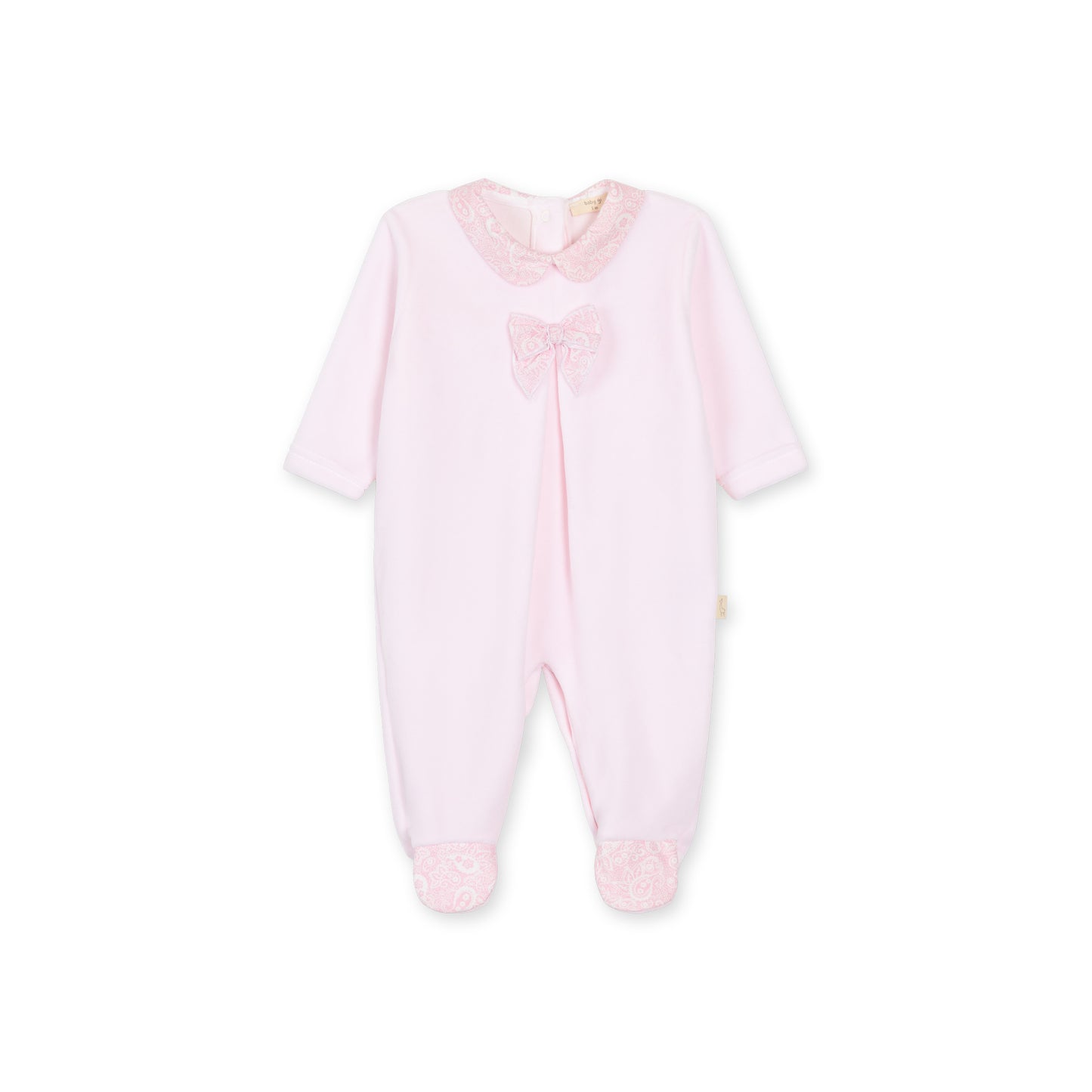 Baby Gi Pixie Grove Velour Footie