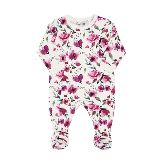 Coccoli 3Pc Modal Flower Print Baby Set