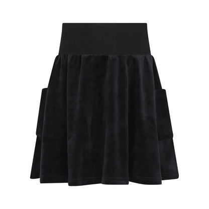 Little Parni Velour Skirt