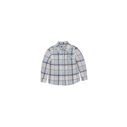 Patachou Long Sleeve Check Shirt & Mini Cord Pants Outfit | Tuesday's Child