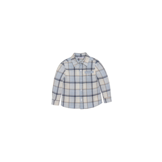 Patachou Long Sleeve Check Shirt & Mini Cord Pants Outfit | Tuesday's Child