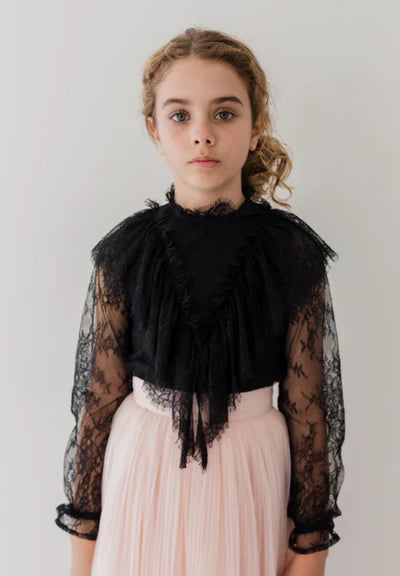 Petite Amalie French Lace Shell Top