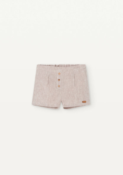 Popelin Double Breasted Linen Outfit