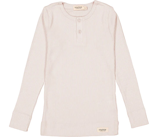 Mar Mar LS Ribbed Henley Top