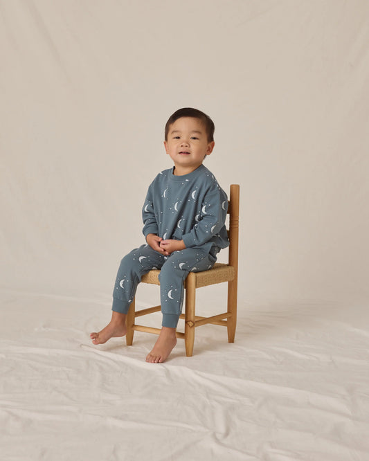 Quincy Mae Relaxed Sweatshirt & Sweatpant Outfit