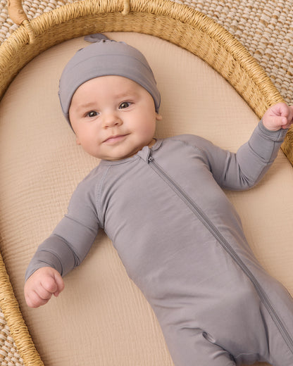 Quincy Mae Bamboo Zip Footie