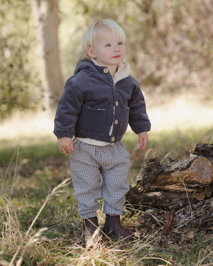 Quincy Mae Corduroy Hooded Jacket