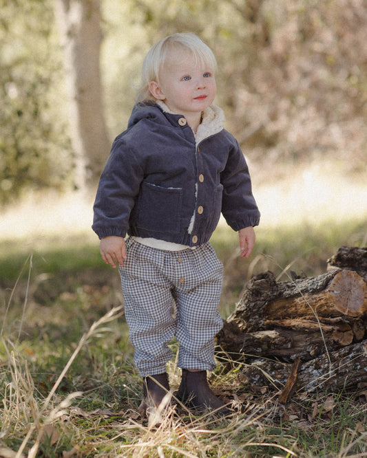 Quincy Mae Corduroy Hooded Jacket