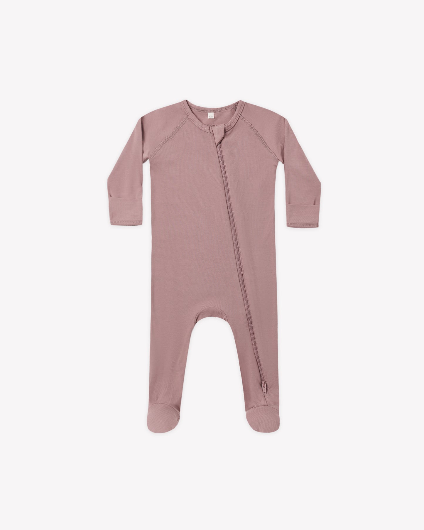 Quincy Mae Bamboo Zip Footie