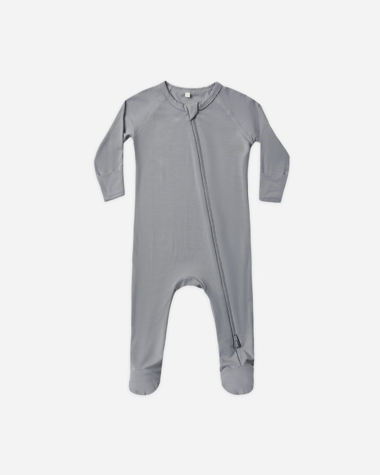 Quincy Mae Bamboo Zip Footie