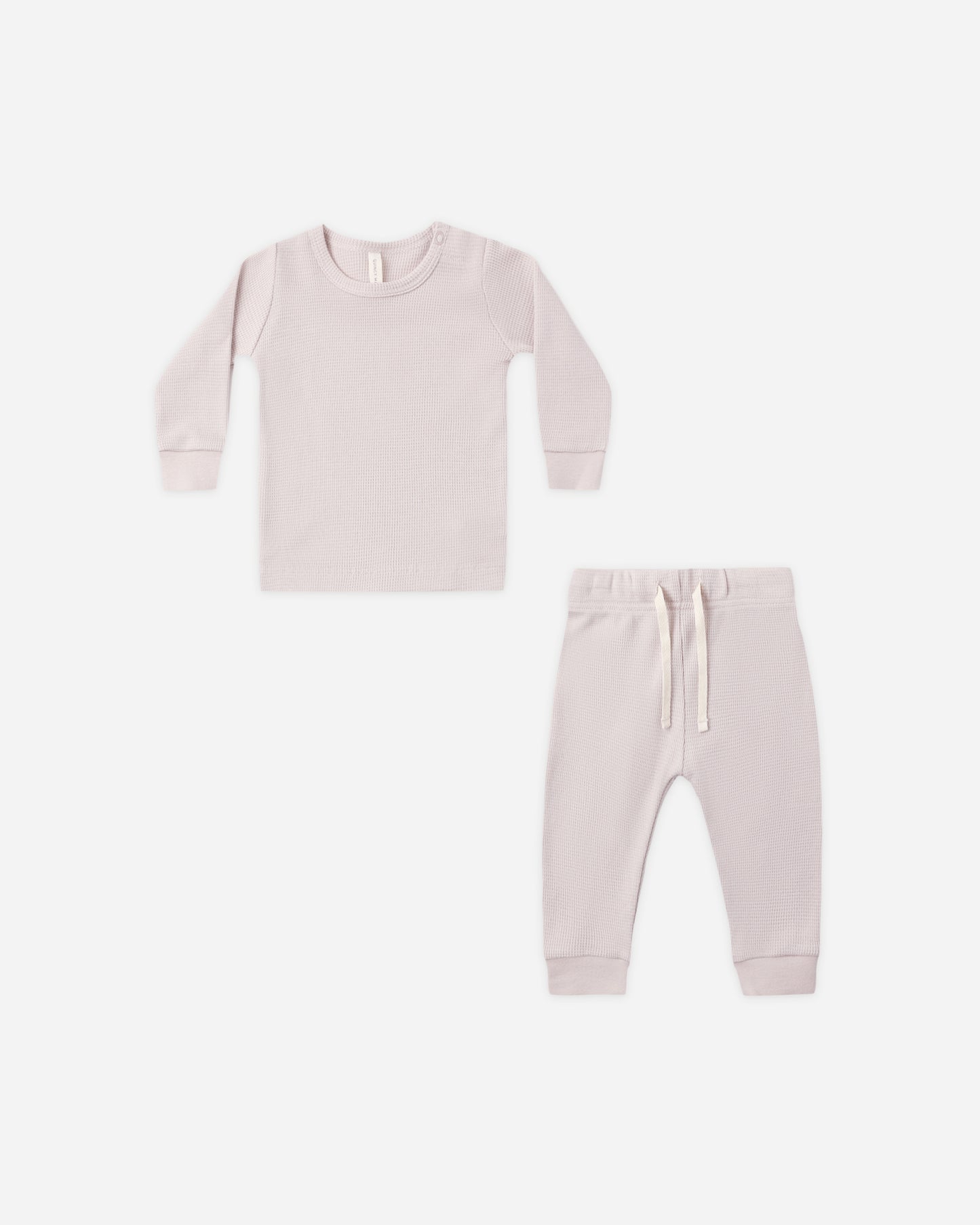 Quincy Mae Waffle Top & Pant Set