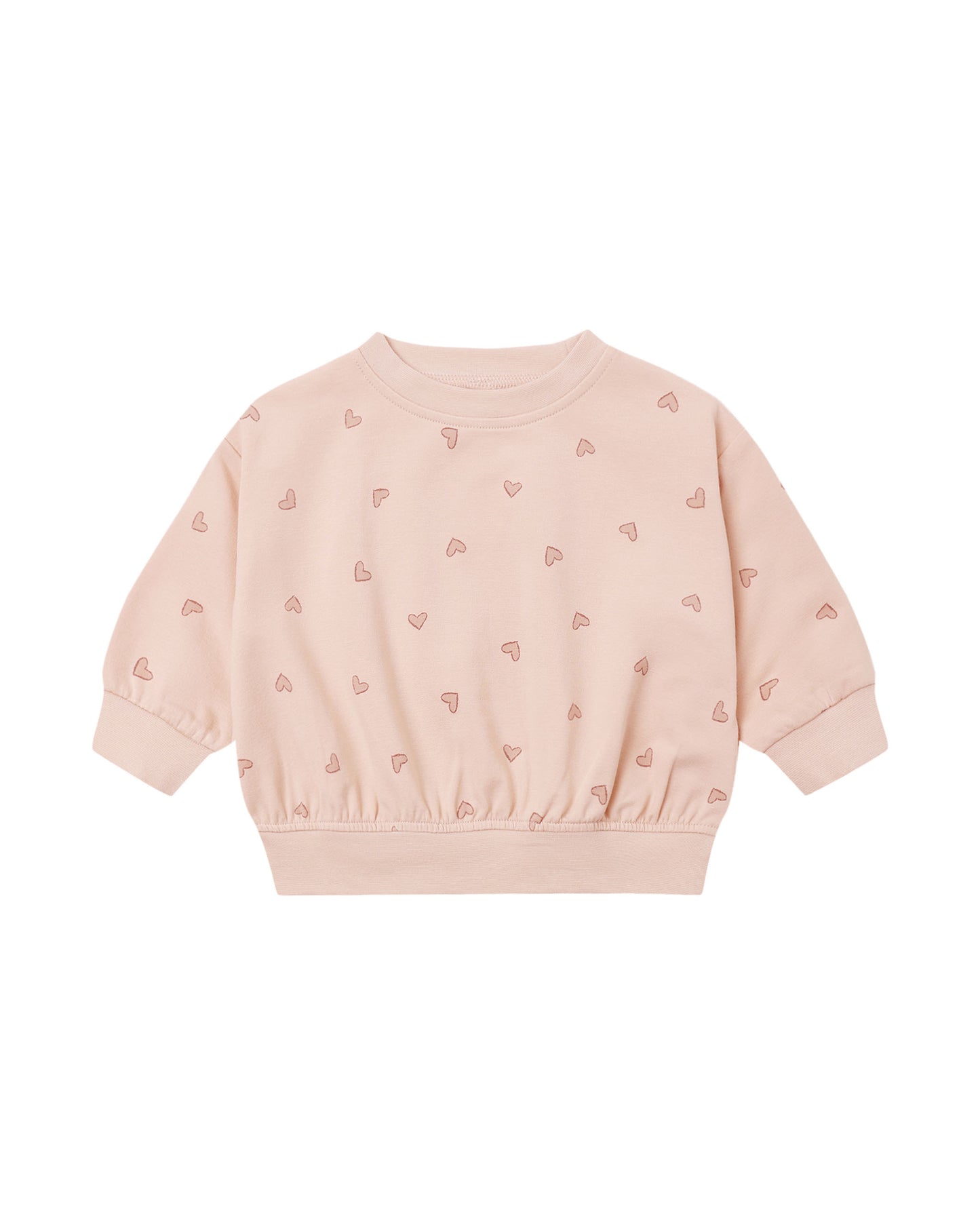 Quincy Mae LS Relaxed Sweatshirt & Pant Outfit