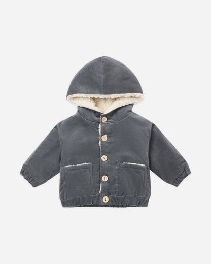 Quincy Mae Corduroy Hooded Jacket