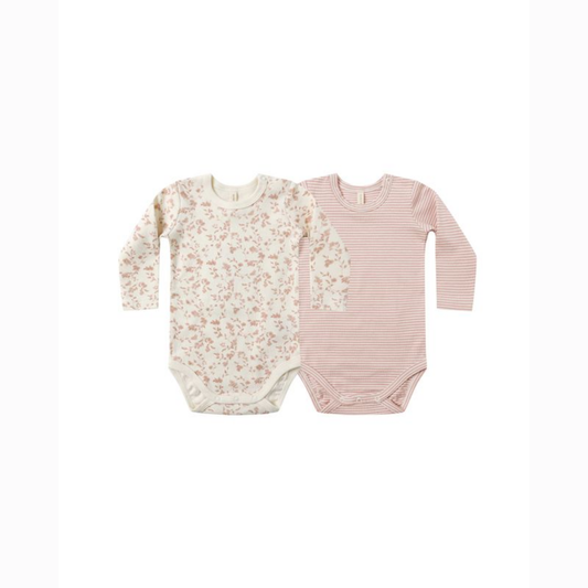 Quincy Mae 2 Pack Jersey Body Suit | Tuesday's Child
