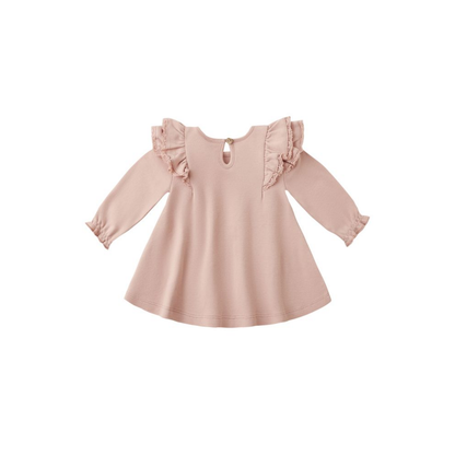 Quincy Mae Long Sleeve Flutter Dress | Tuesday's Child
