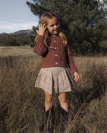 Rylee + Cru Tiered Mini Skirt