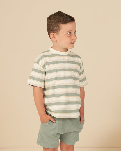 Rylee + Cru Relaxed Fit T-shirt & Shorts Outfit