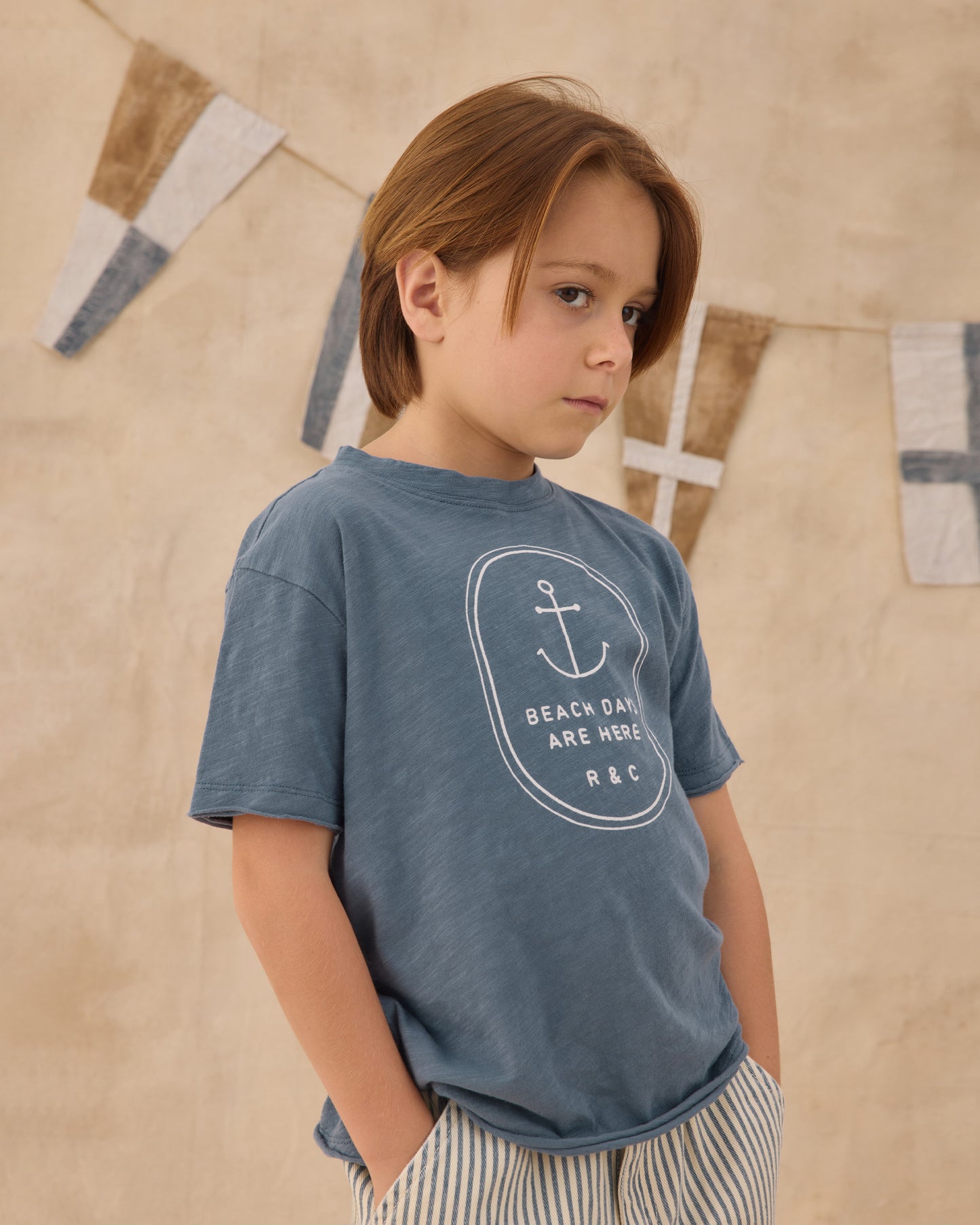 Rylee + Cru Raw Edge Tee