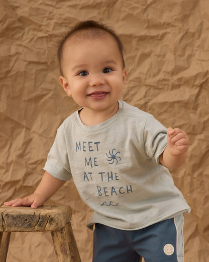 Rylee + Cru Raw Edge Tee
