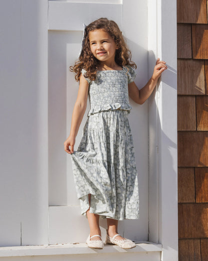 Rylee + Cru Tiered Midi Skirt