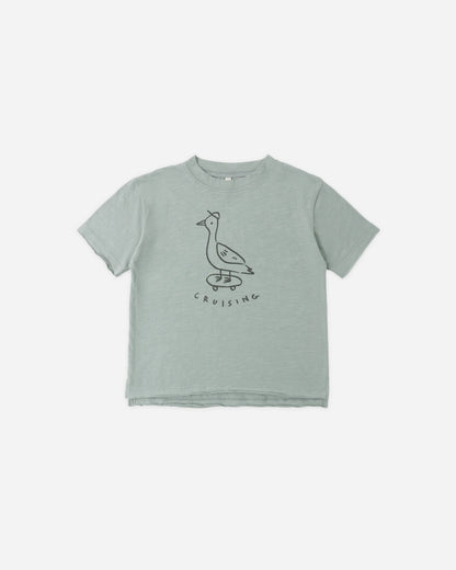 Rylee + Cru Raw Edge Tee