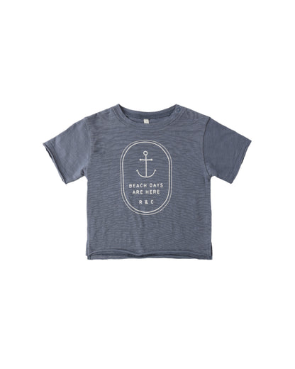 Rylee + Cru Raw Edge Tee