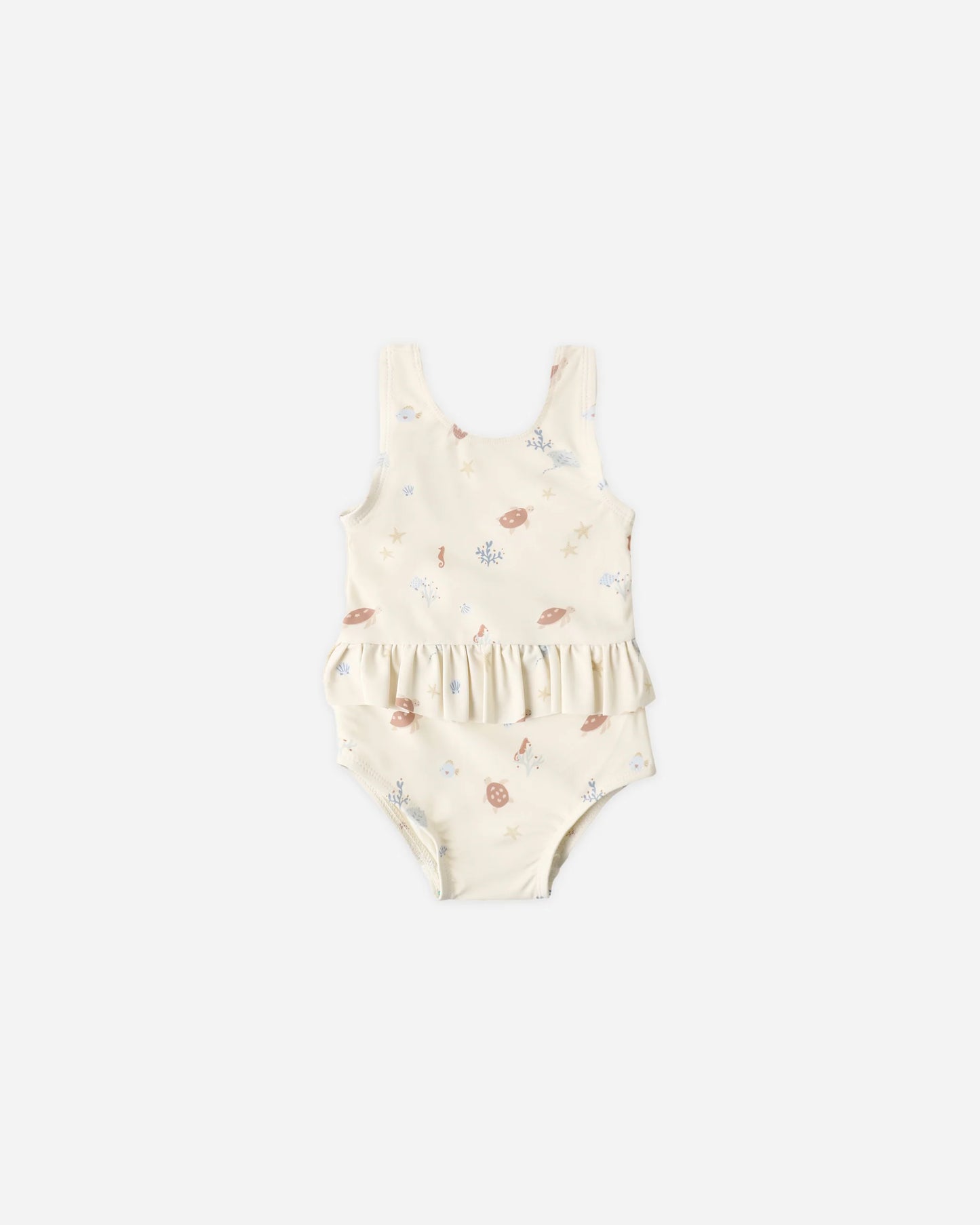 Rylee + Cru Skirted One Piece Swimsuit