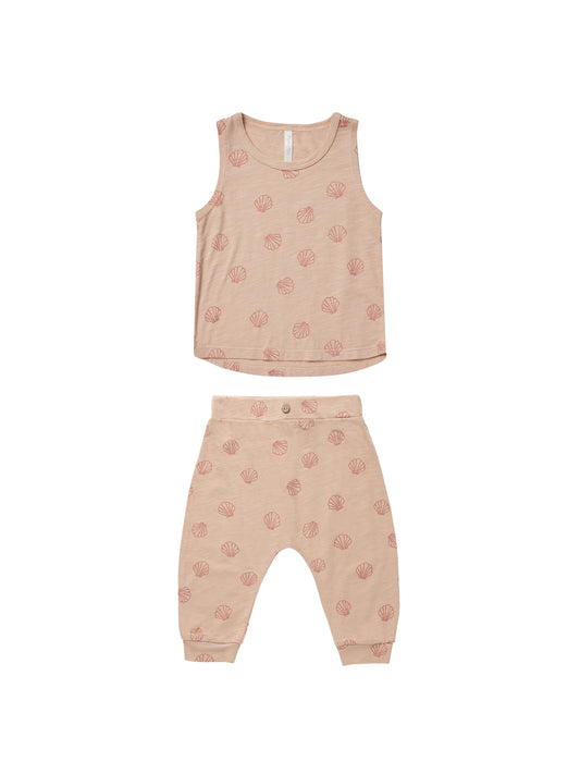 Riley + Cru Tank Top & Slouch Pant Outfit