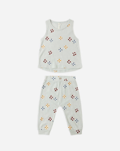 Rylee + Cru Tank & Slouch Pant Set